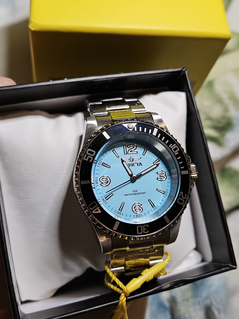 Invicta Specialty Rowan Stainless Steel with Turquoise Dial - Picture 15 of 16